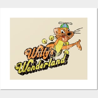 Willy's Wonderland 1982 // Vintage Design Posters and Art